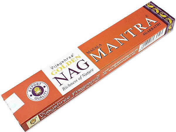 Incenso Golden Nag - Mantra