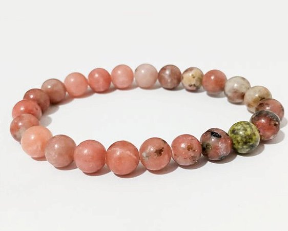 Pulseira de Rodonita