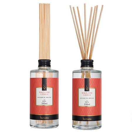 Refil para Difusor de Varetas Maçã com Canela - 250ml