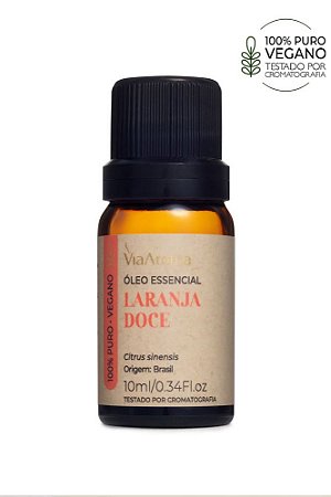 Óleo Essencial de Laranja Doce - 10ml  | Via Aroma