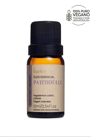Óleo Essencial de Patchouli - 10ml | Via Aroma