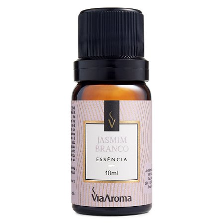 Essência Jasmim Branco Via Aroma - 10ml