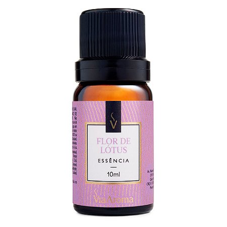 Essência Flor de Lótus Via Aroma - 10ml