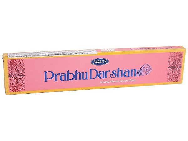 Incenso Prabhu Darshan - Elevação da Consciência e Espiritualidade