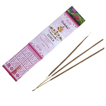 Incenso Massala Goloka – Flor de Lótus