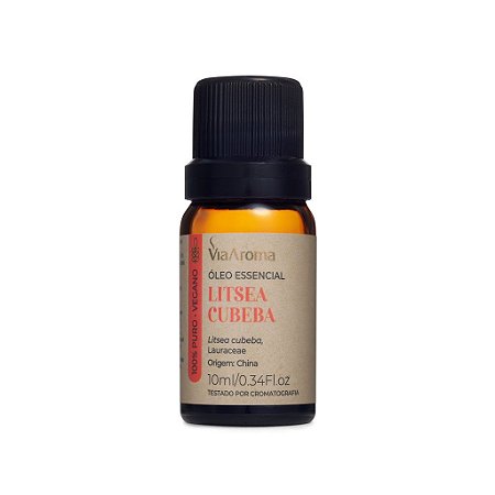 Óleo Essencial de Litsea Cubeba Via Aroma - 10ml