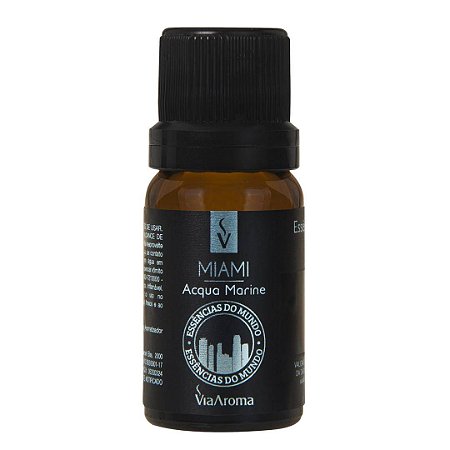 Essência Miami, Acqua Marine (Essências do Mundo) Via Aroma - 10ml
