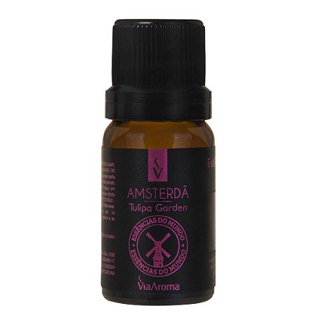 Essência Amsterdã, Tulipa Garden (Essências do Mundo) Via Aroma - 10ml