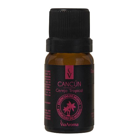 Essência Cancún, Cereja Tropical (Essências do Mundo) Via Aroma - 10ml