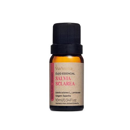 Óleo Essencial Sálvia Sclarea Via Aroma - 10ml