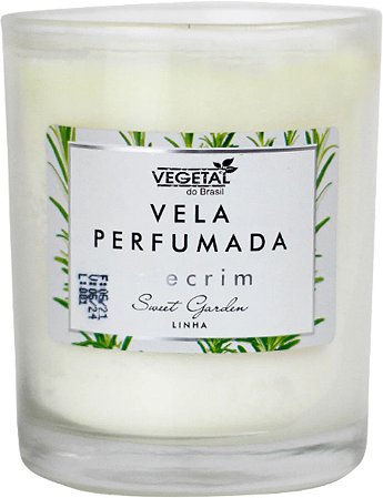 VELA PERFUMADA DE ALECRIM 165G- VEGETAL DO BRASIL