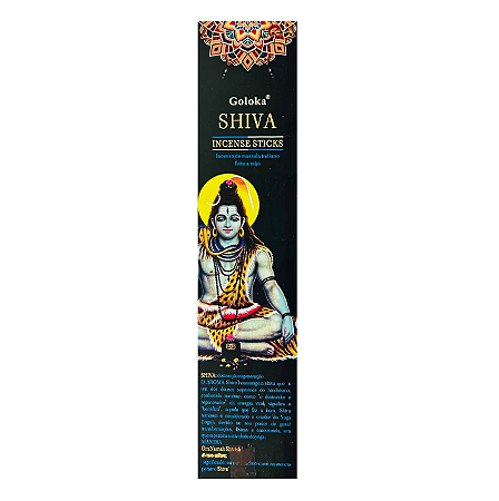 Incenso Massala Goloka - Shiva