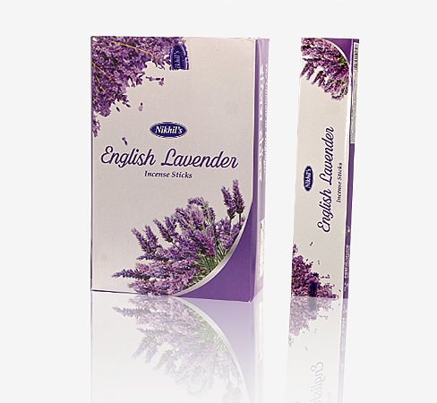 Incensos Indianos Massala Nikhil's - English Lavander