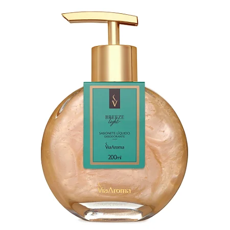 Sabonete Líquido Desodorante Breeze Via Aroma - 200ml