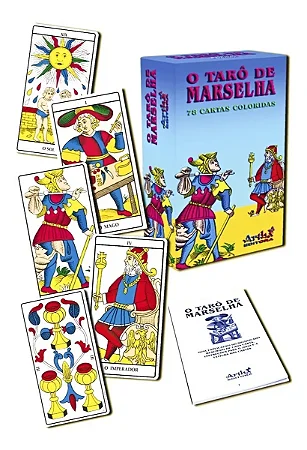 O Tarô de Marselha com 78 Cartas