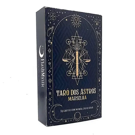 Tarô dos Astros Marselha Com 78 Cartas