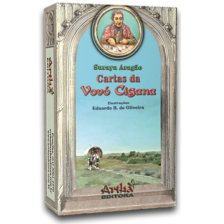 Cartas de Tarô da Vovó cigana com 36 Cartas