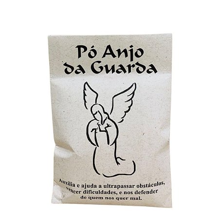 Pó mágico para Simpatias 50g - Anjo da Guarda