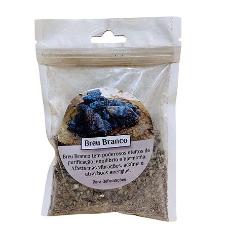 Breu Branco para Defumação - 50g