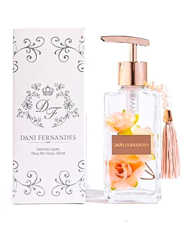 SABONETE LIQUIDO MINI ROSAS 250 ML