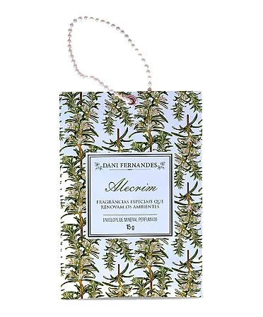 ENVELOPE DE MINERAL PERFUMADO 15 G Alecrim