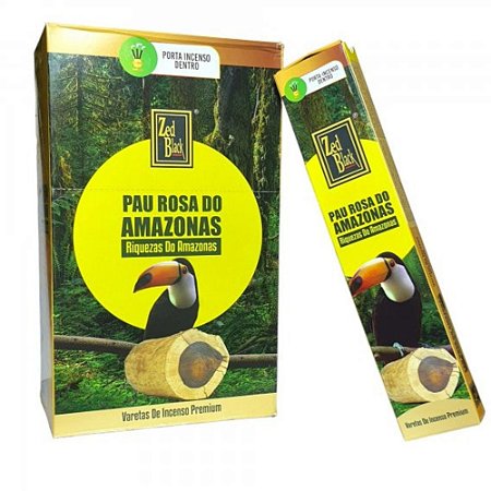 Incenso Massala Zed Black Amazon Fragances - Pau Rosa do Amazonas