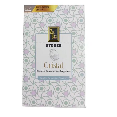 Incenso Massala Zed Black - Cristal