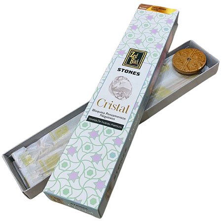 Incenso Massala Zed Black - Cristal