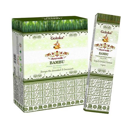 Incenso Massala Goloka - Bambu
