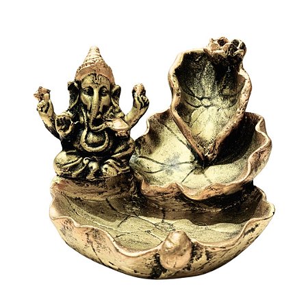 INCENSARIO CASCATA FOLHA GANESHA