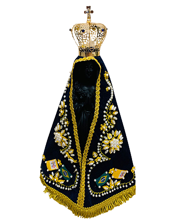 Nossa Senhora Aparecida com Manto Azul