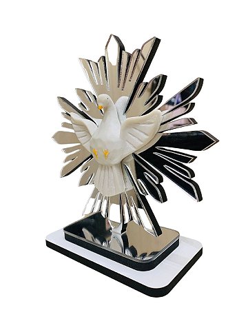 Placa Divino Espirito Santo Espelhado