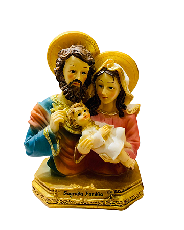 Busto Sagrada Família - Colorido