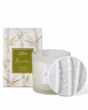 Vela Perfumada Bambu 180g - Greenswet