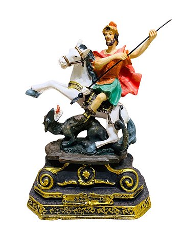 São Jorge - Colorido - Pequeno