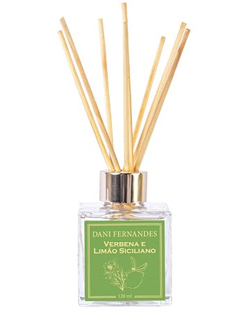 Difusor de Aromas Verbena e Limão Siciliano 120ml Óleo