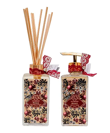 Kit Difusor e Sabonete Líquido Romã 250ml