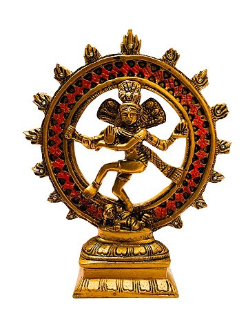 Shiva Nataraja na Roda de Fogo