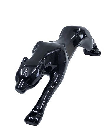 Escultura de Pantera Pequena