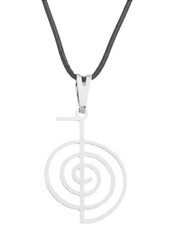 Colar Cho-Ku-Rei 20mm Símbolo do Reiki