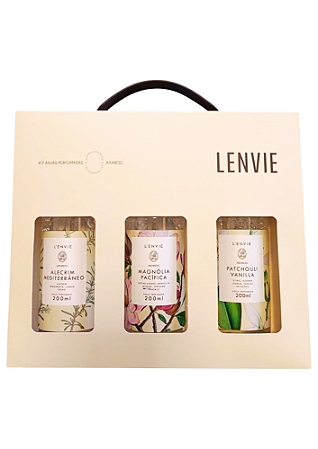 Kit Mini Águas Perfumadas 3 x 200 ml