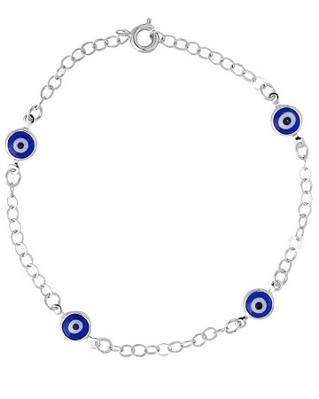 Pulseira com 4 Olhos Gregos