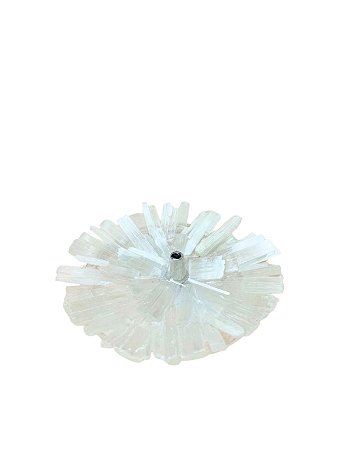 Incensário Vertical Selenita Branca