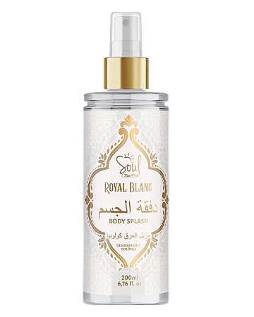 Body Splash Royal Blanc 200ml Soul Cosméticos