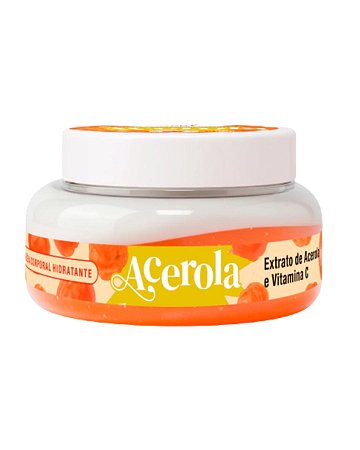 Geleia Hidratante Corporal de Acerola com 190g Soul Cosméticos
