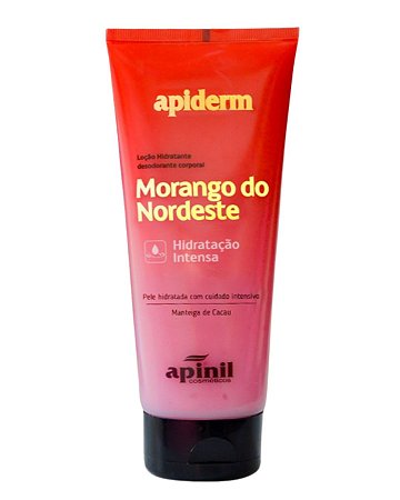 Hidratante Corporal Apiderm 190g Morango do Nordeste