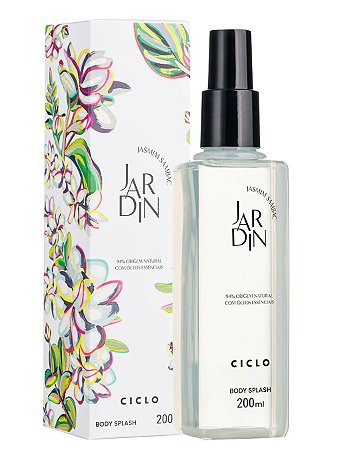 Body Splash Jardin Jasmim Sambac - Ciclo - 200ml