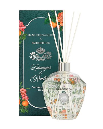 Difusor de Aromas Laranjas & Realeza 250ml | Dani Fernandes & Bridgerton