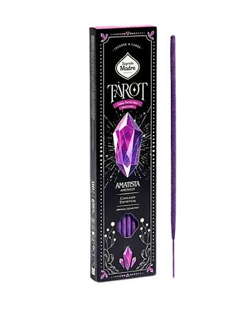 Incenso Sagrada Madre Tarot das Gemas - Ametista