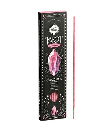 Incenso Sagrada Madre Tarot das Gemas - Quartzo Rosa